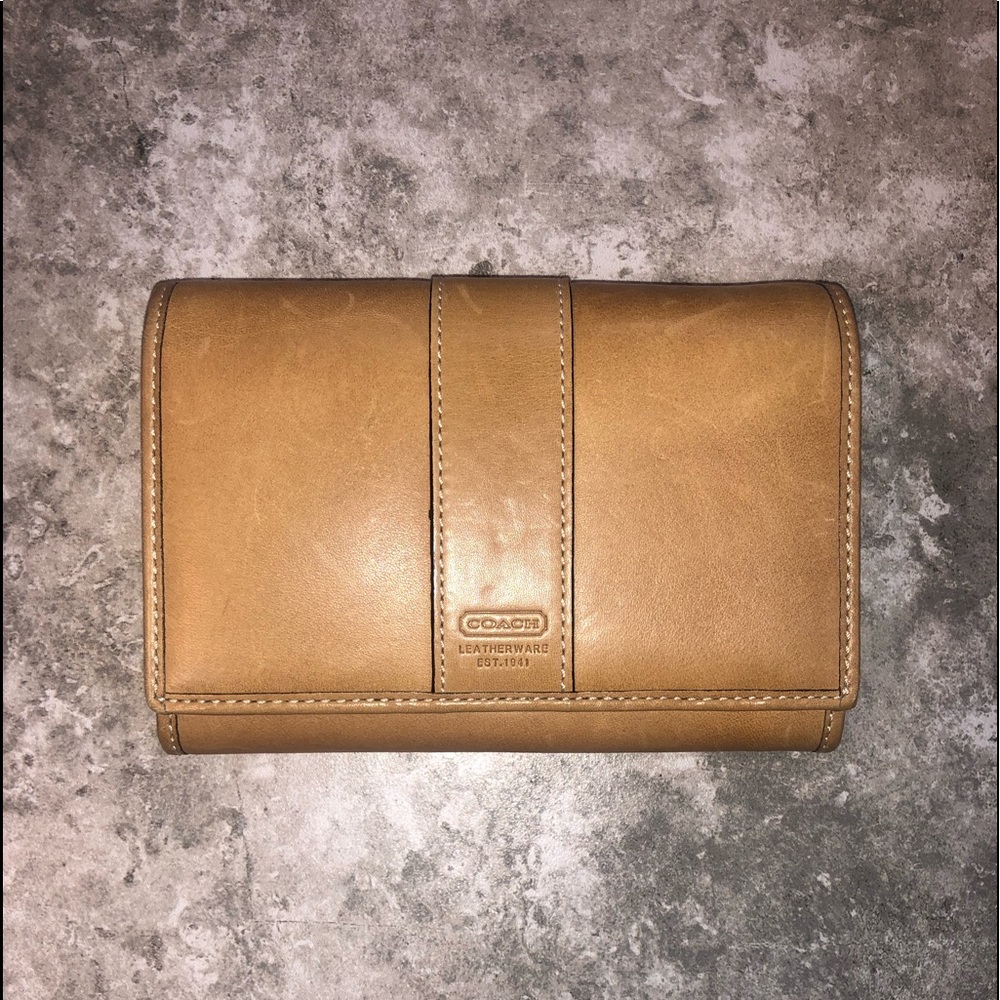 Leather Coach Wallet